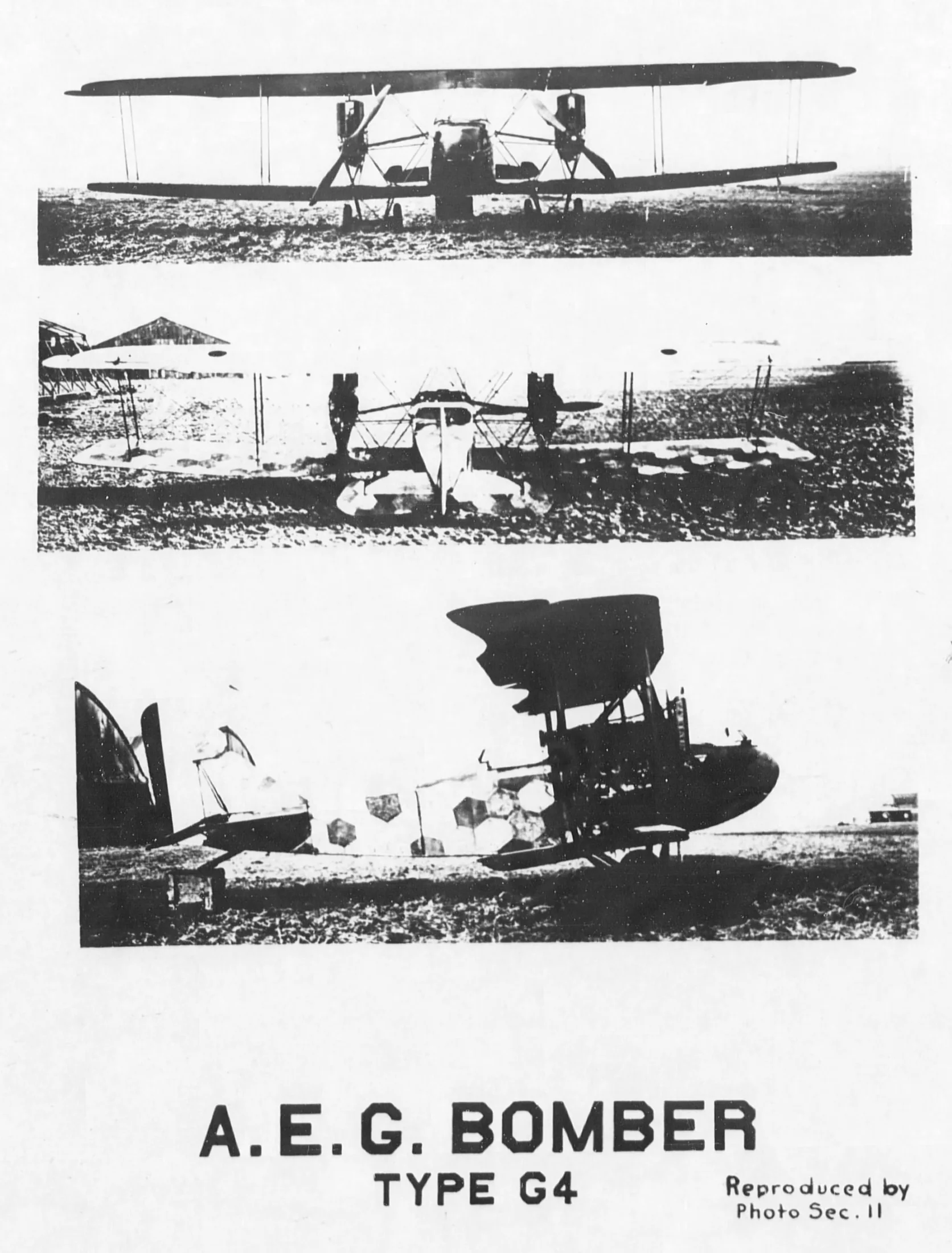 Representative view of AEG G.IV.