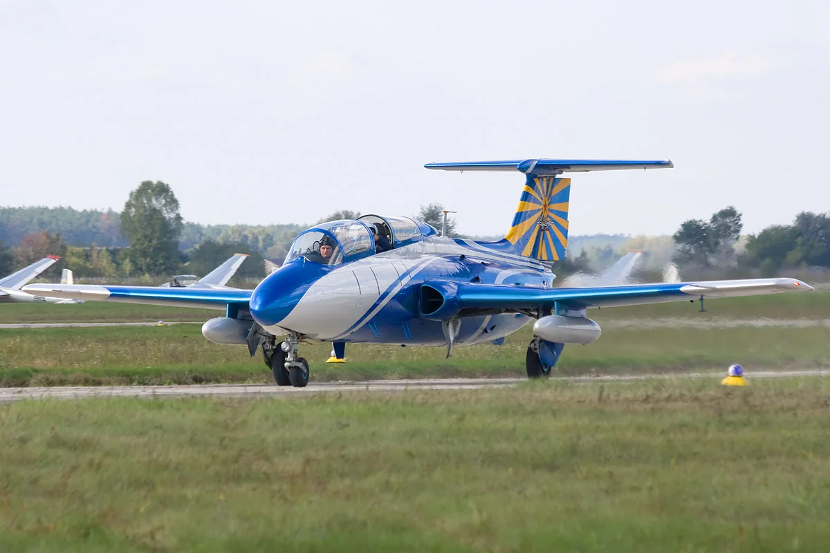 Representative view of Aero L-29 Delfín armed family.