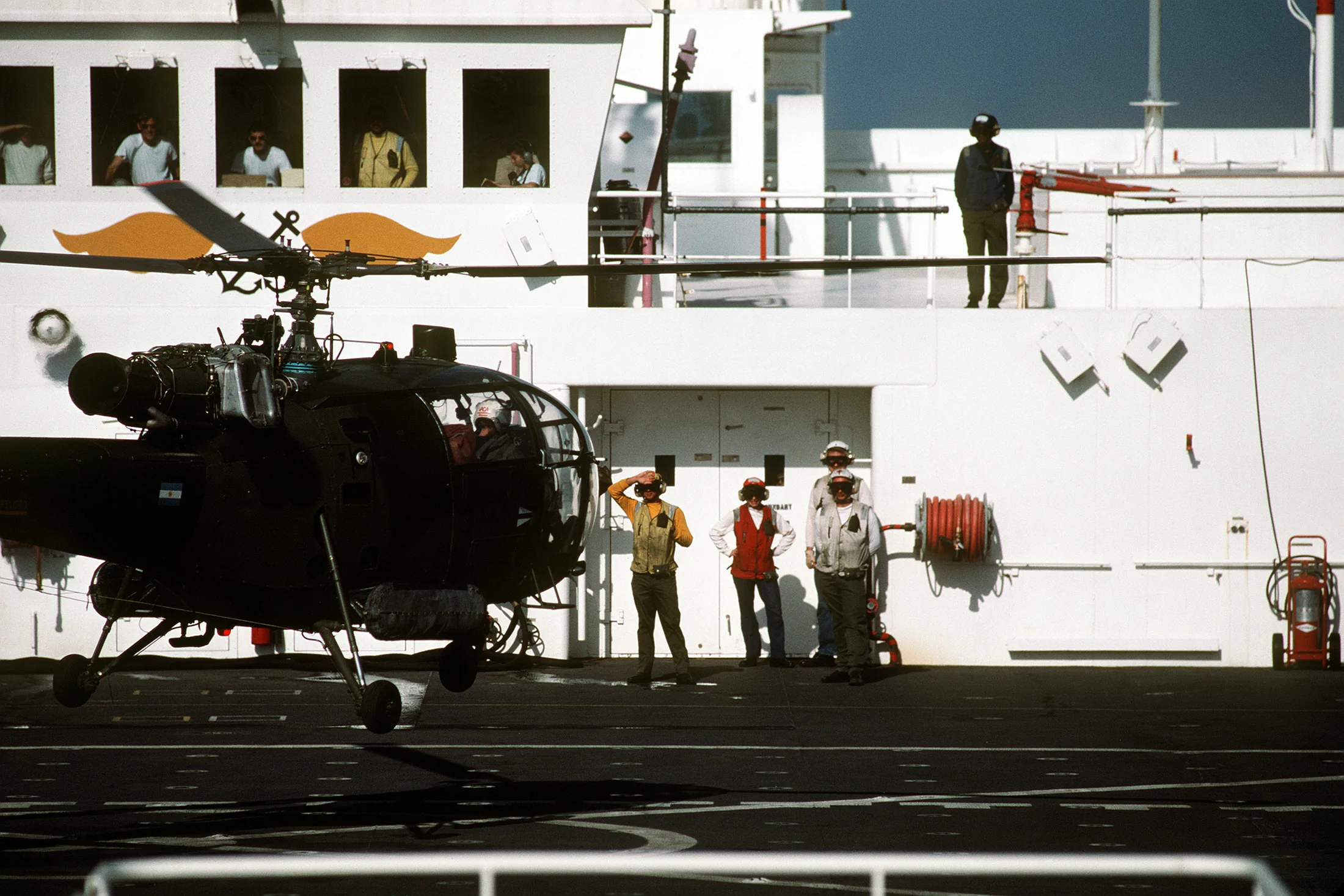 Representative view of Aérospatiale Alouette III armed family.