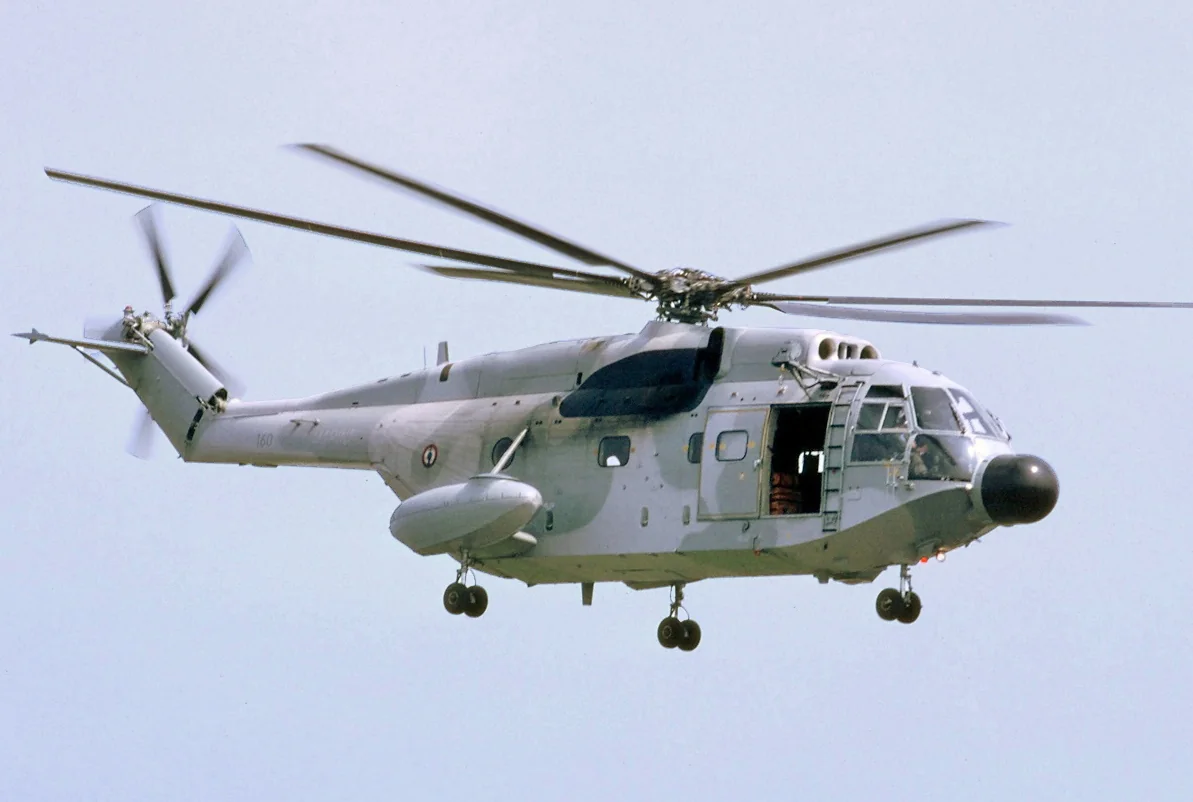 Representative view of Aérospatiale SA 321 Super Frelon.