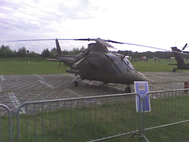 Representative view of Agusta A109 military combat-development family.
