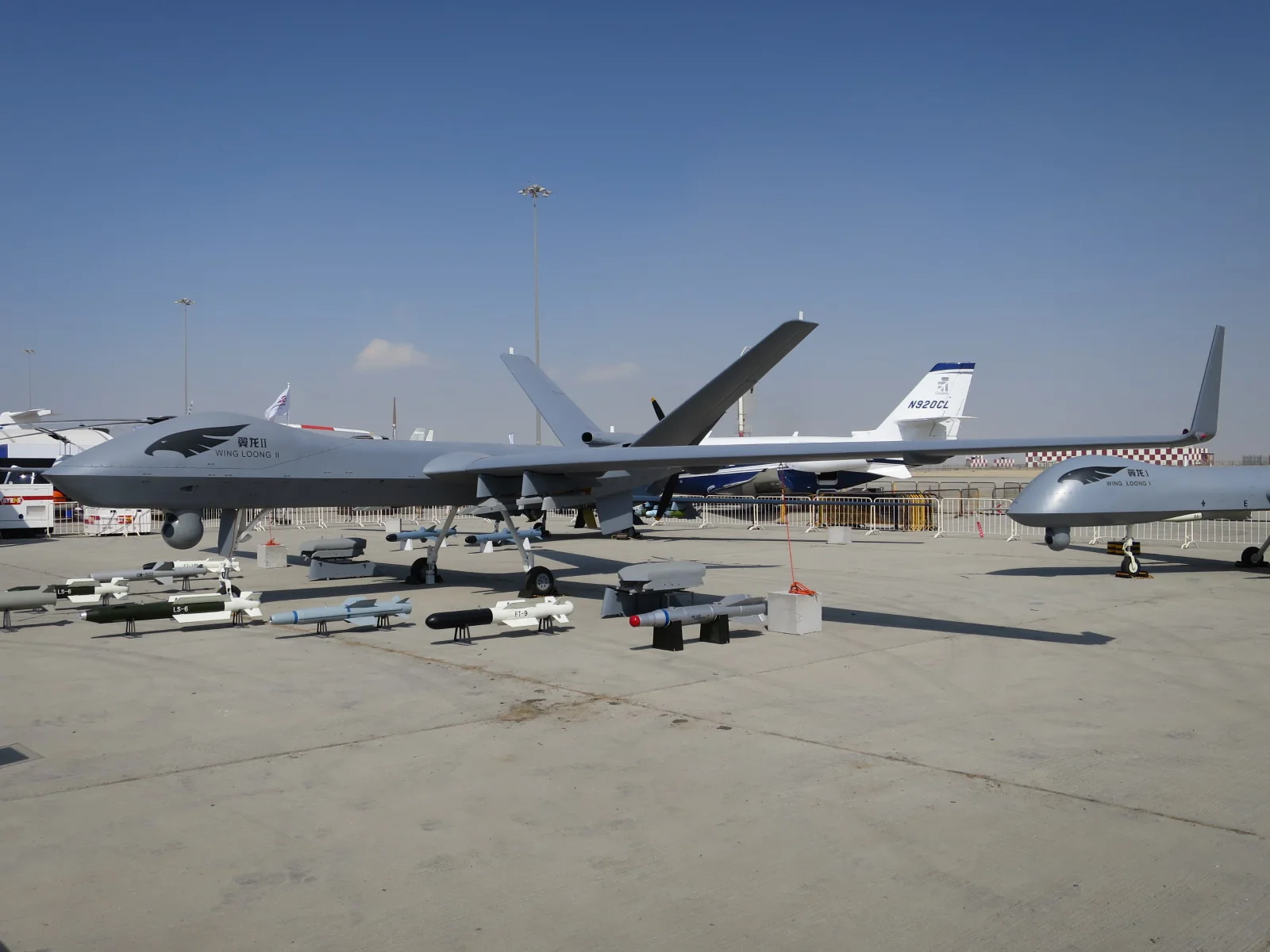 Representative view of AVIC Wing Loong II / GJ-2.