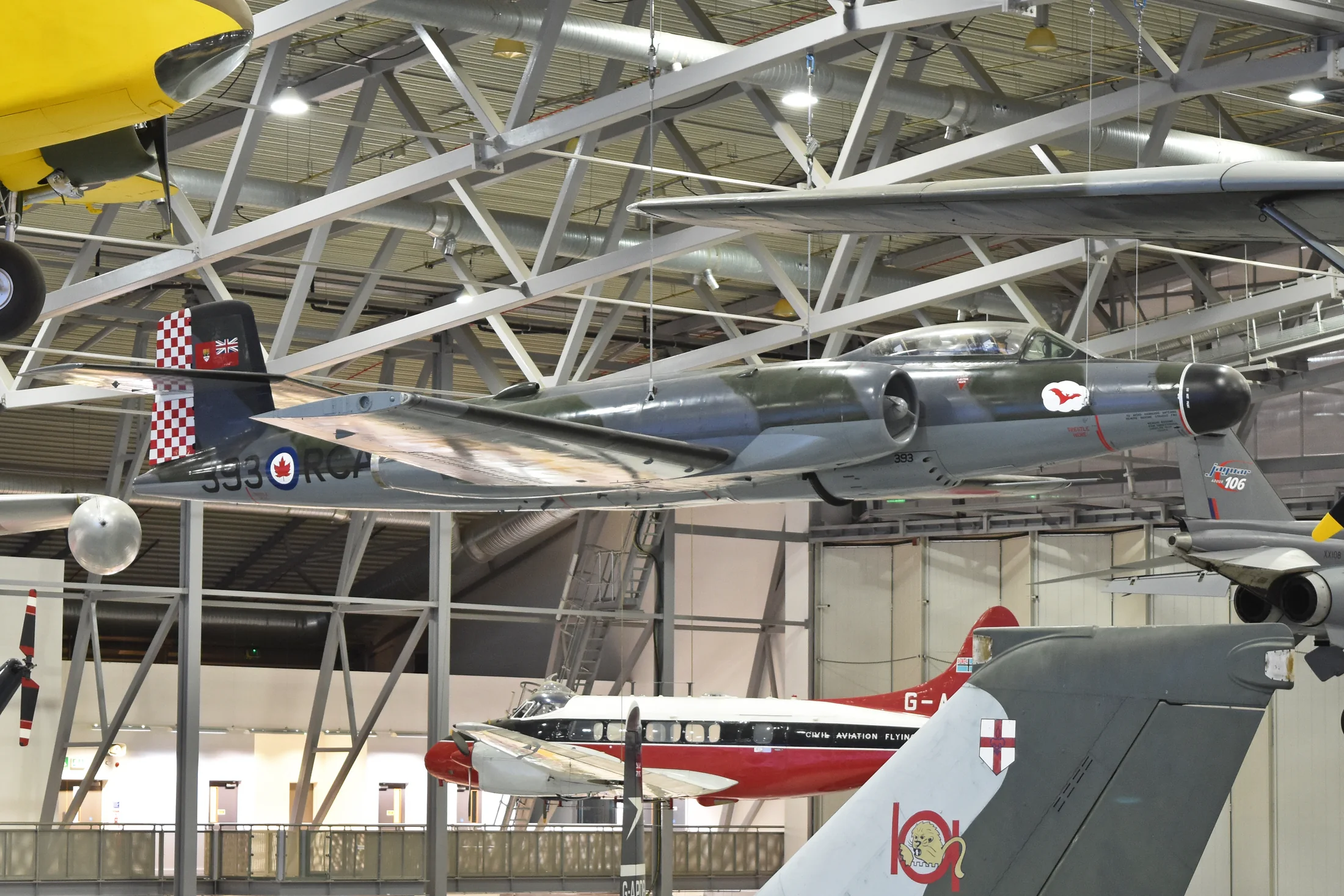 Representative view of Avro Canada CF-100 Canuck.