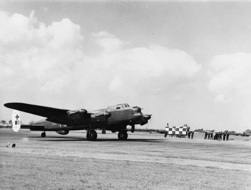 Representative view of Avro Lancaster.