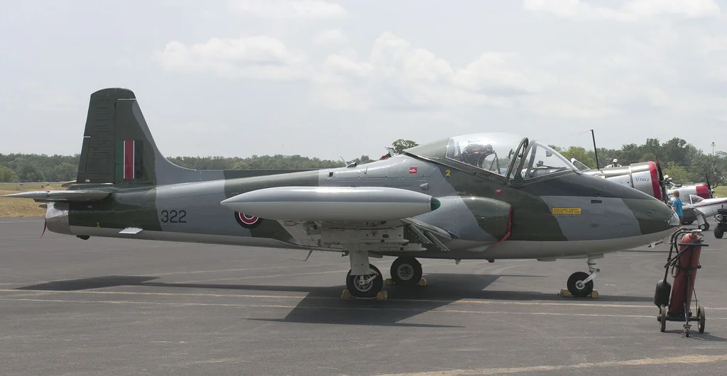 Representative view of BAC 167 Strikemaster.
