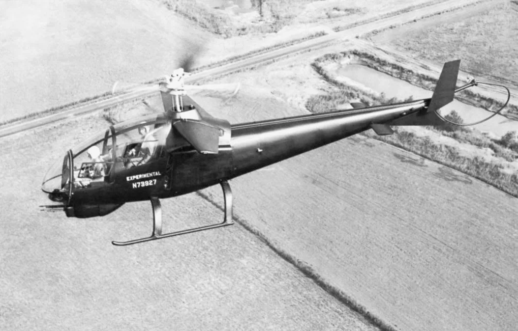 Representative view of Bell 207 Sioux Scout.