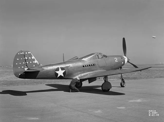 Representative view of Bell P-39 Airacobra.