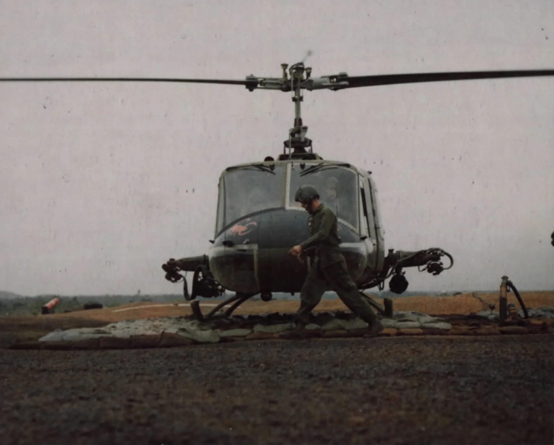 Representative view of Bell UH-1 Iroquois gunship family.