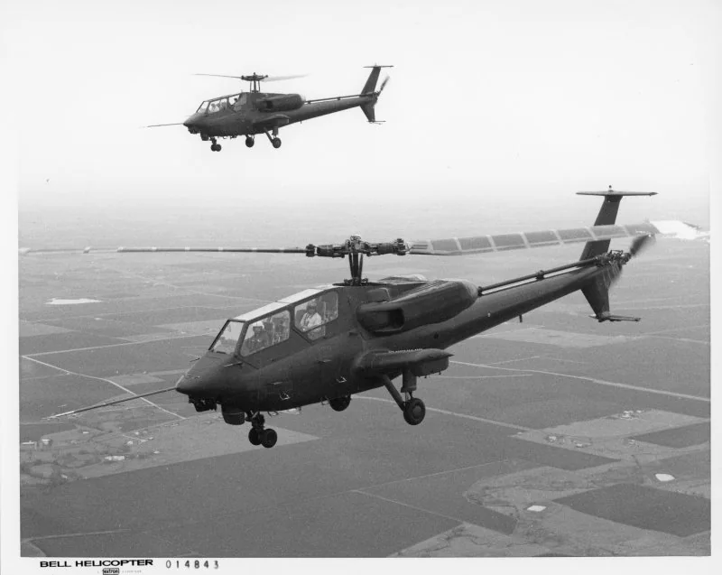 Representative view of Bell YAH-63.