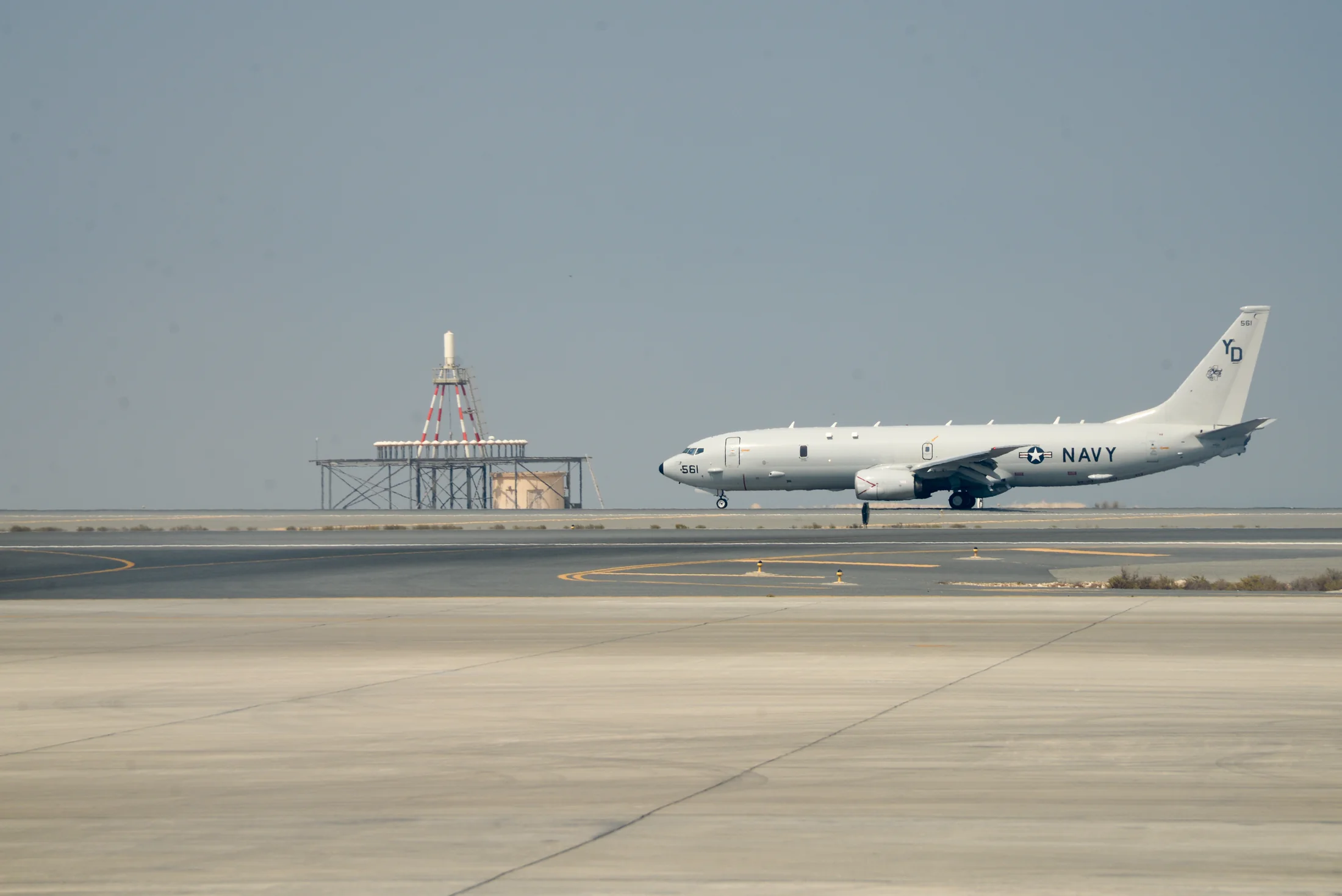 Representative view of Boeing P-8 Poseidon.