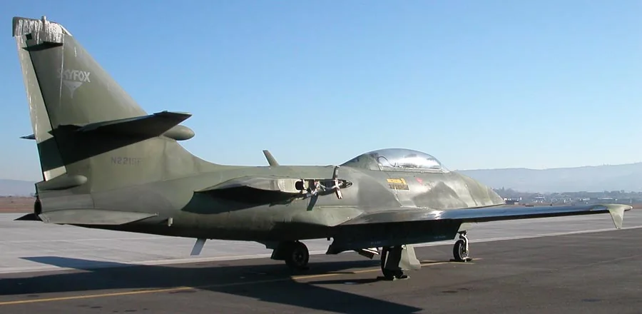 Representative view of Boeing Skyfox.