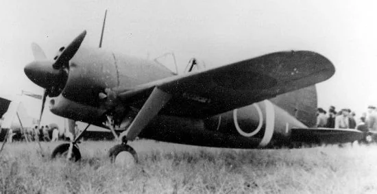 Representative view of Brewster F2A Buffalo.