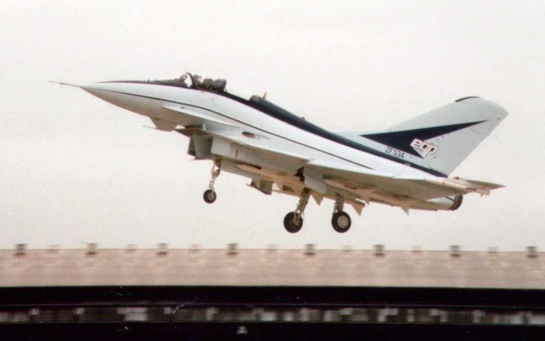 Representative view of British Aerospace EAP.