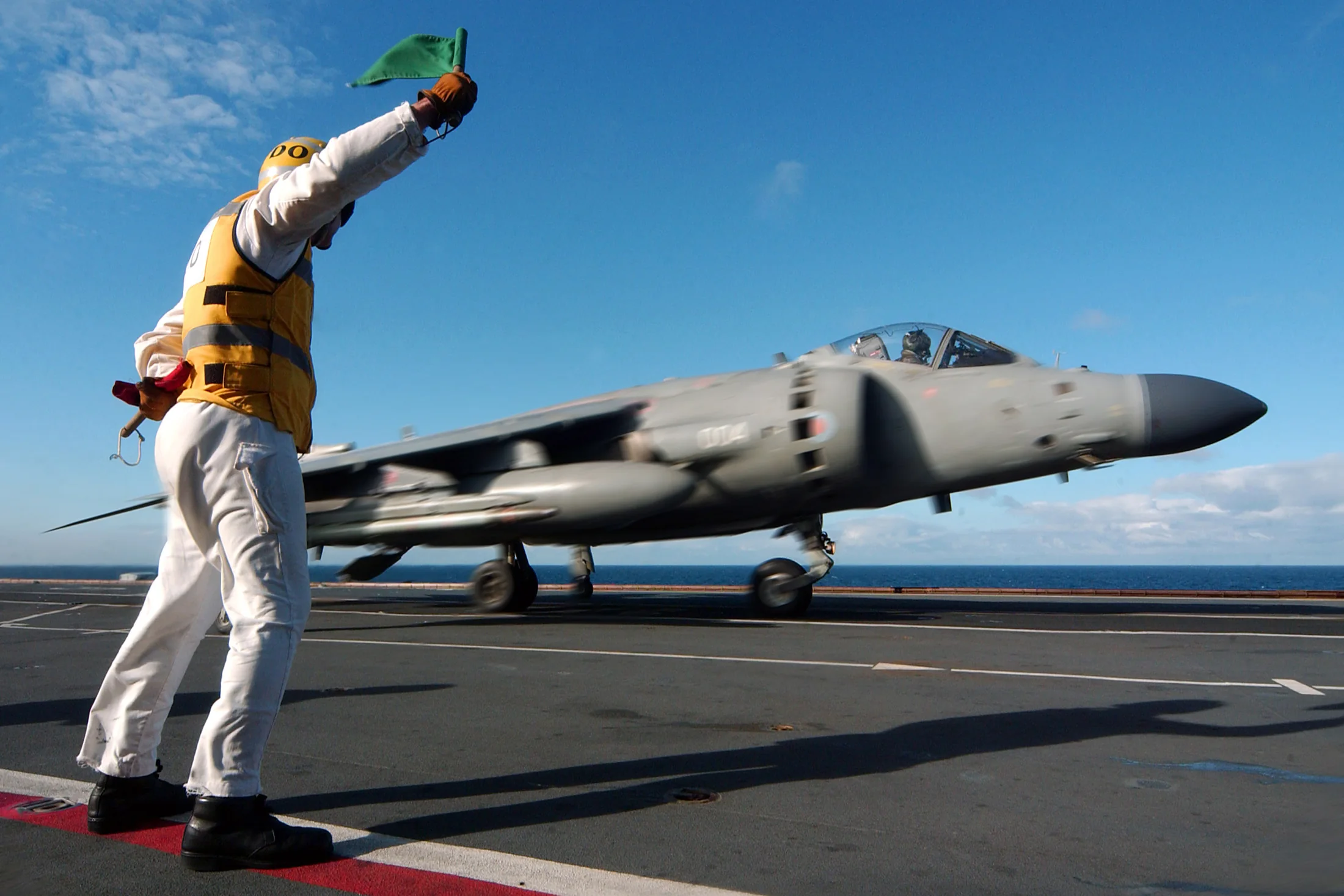 Representative view of British Aerospace Sea Harrier.