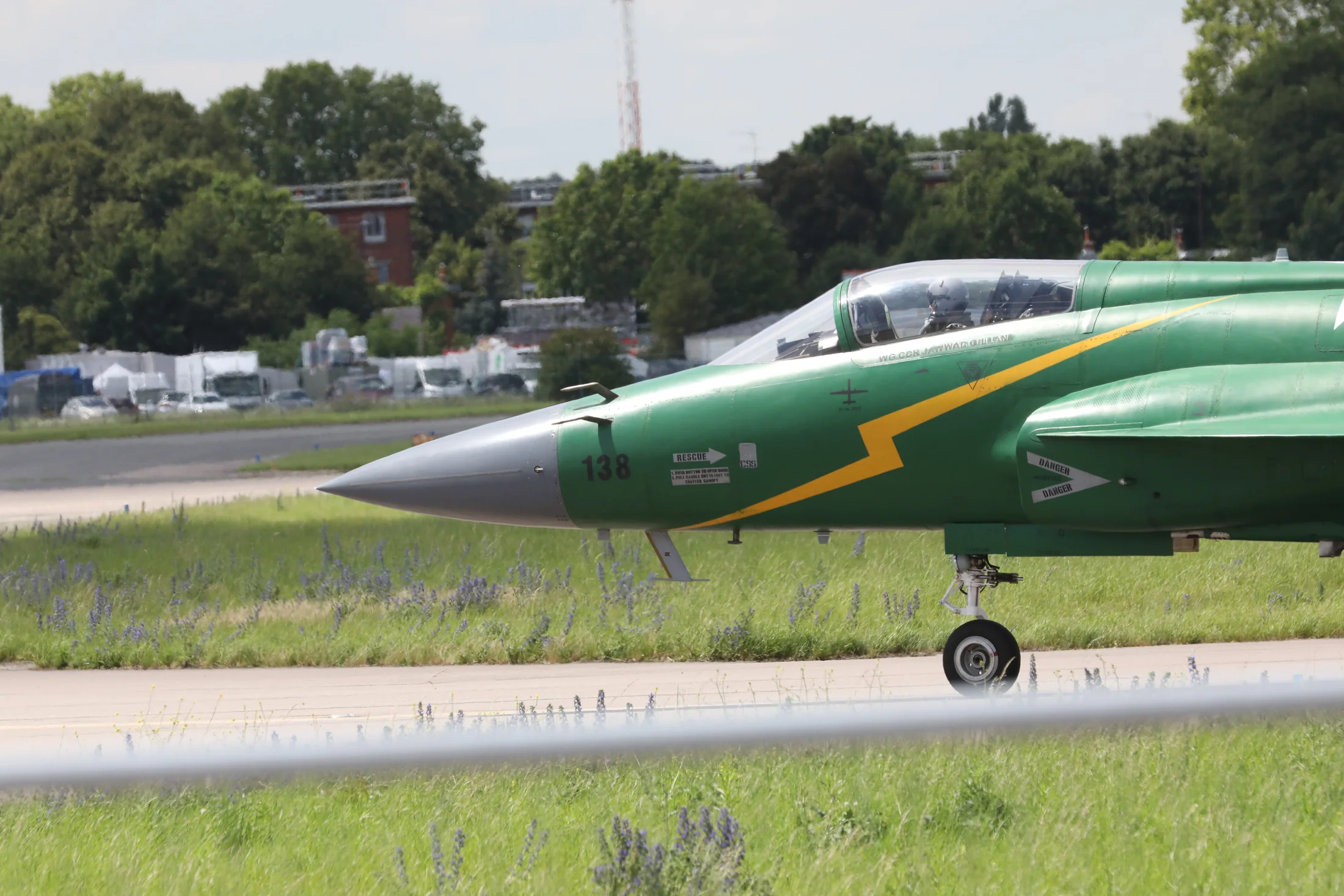 Representative view of CAC/PAC JF-17 Thunder.