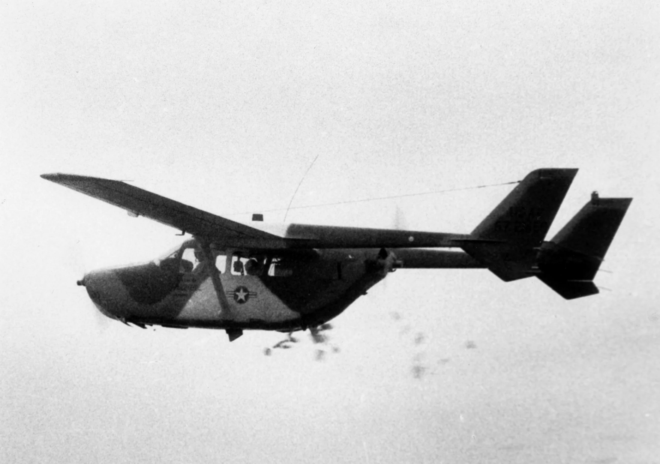 Representative view of Cessna O-2 Skymaster armed reconnaissance family.