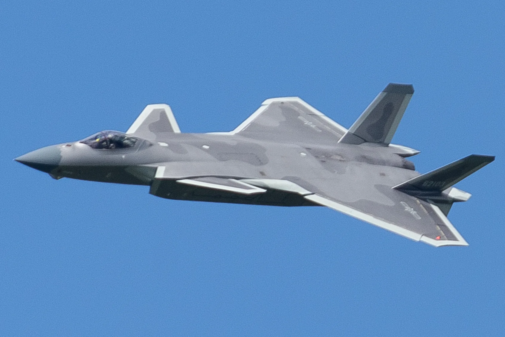 Representative view of Chengdu J-20.