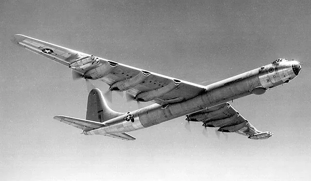 Representative view of Convair B-36 Peacemaker.