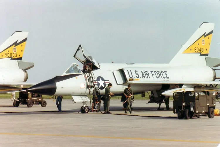Representative view of Convair F-106 Delta Dart.