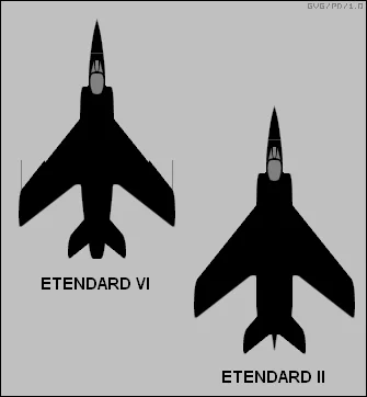 Representative view of Dassault Étendard VI.