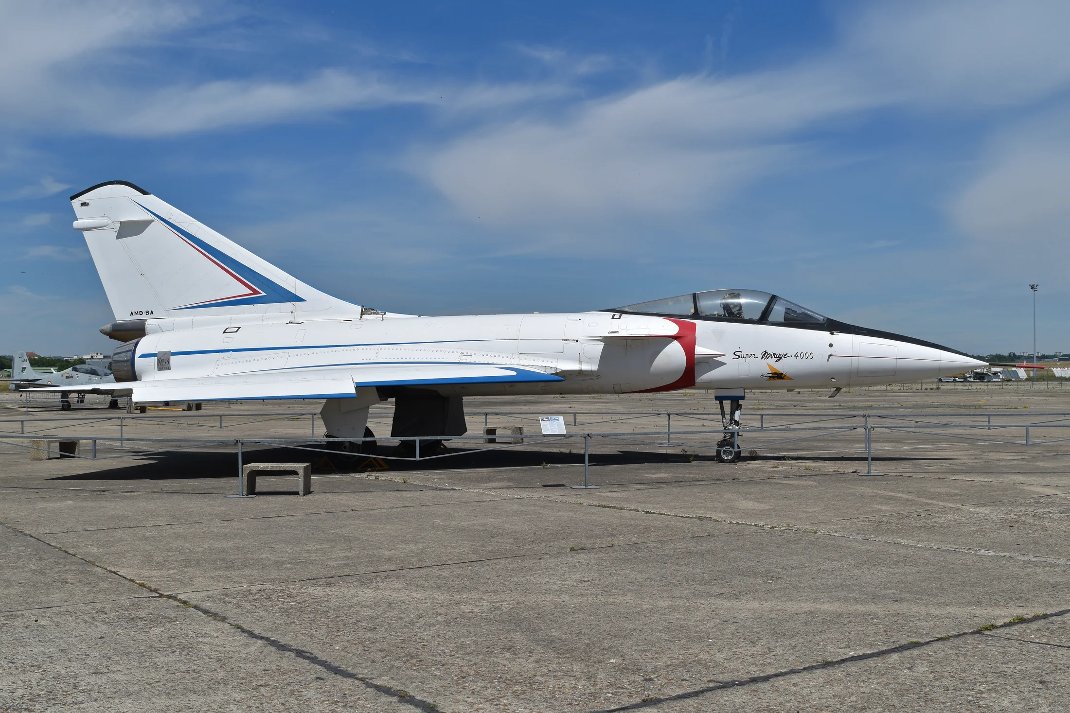 Representative view of Dassault Mirage 4000.
