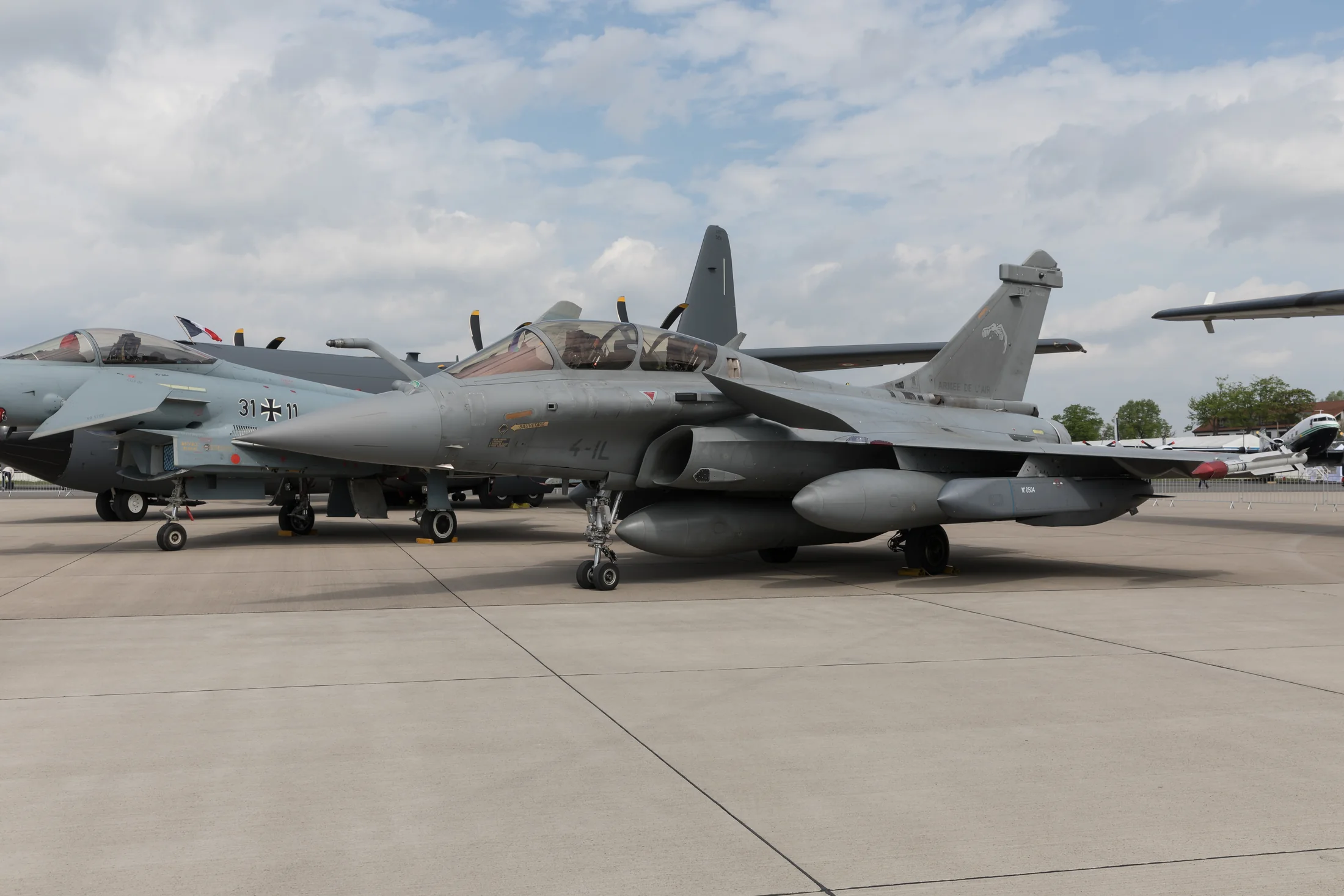 Representative view of Dassault Rafale.