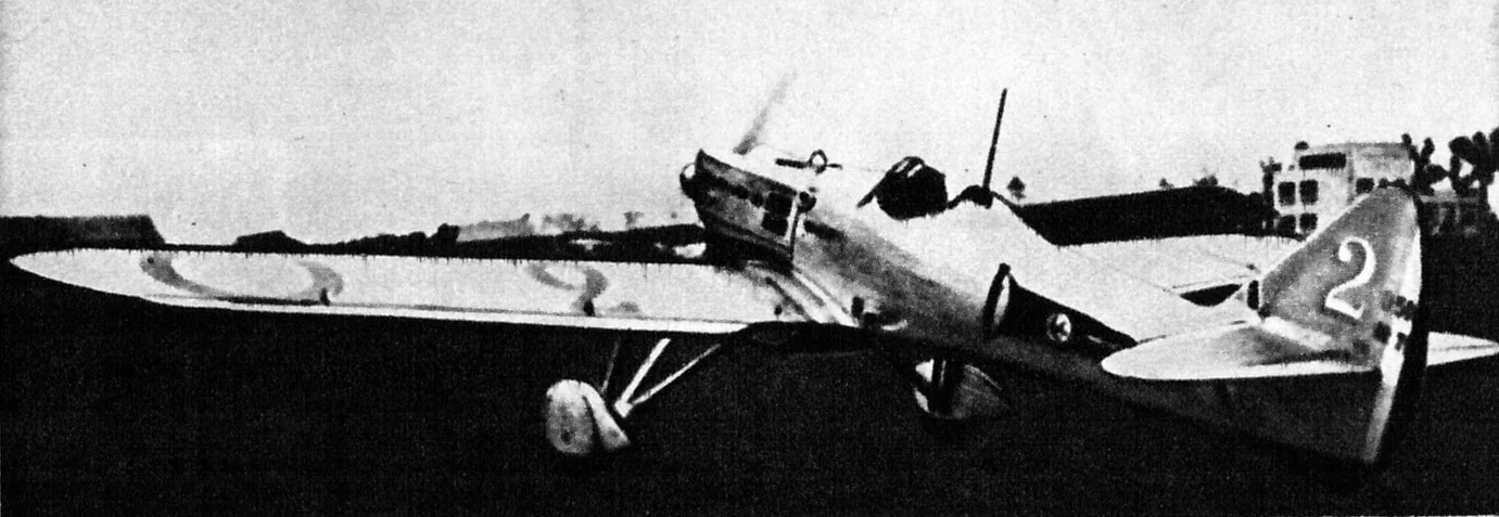 Representative view of Dewoitine D.500.