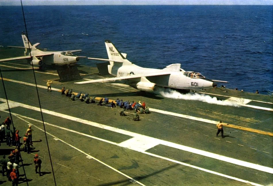 Representative view of Douglas A3D Skywarrior.