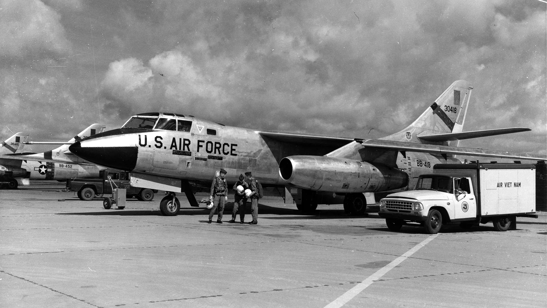 Representative view of Douglas B-66 Destroyer.