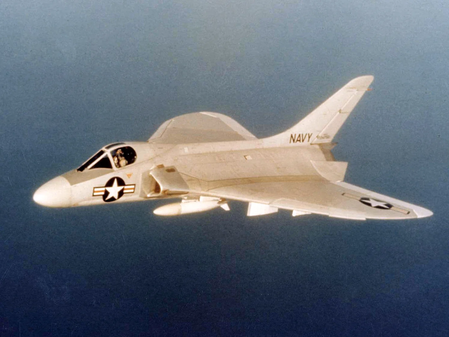 Representative view of Douglas F4D Skyray.