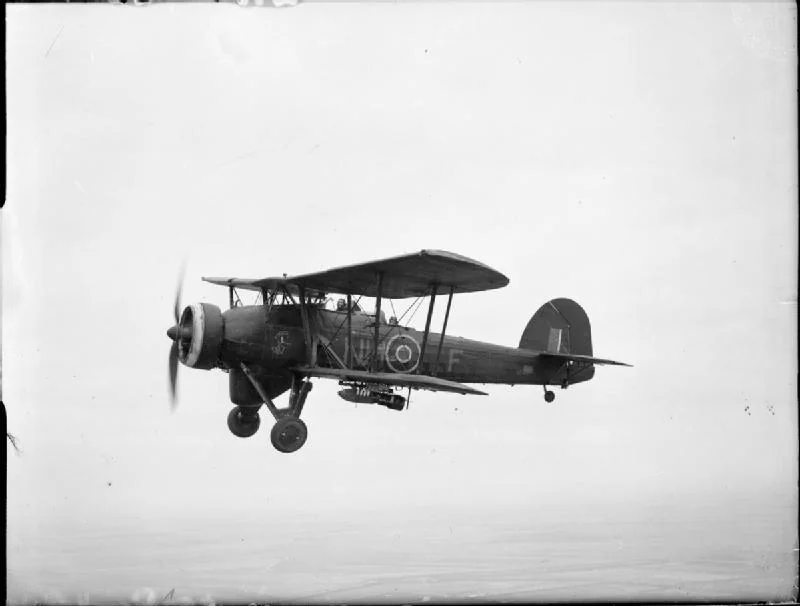 Representative view of Fairey Swordfish.