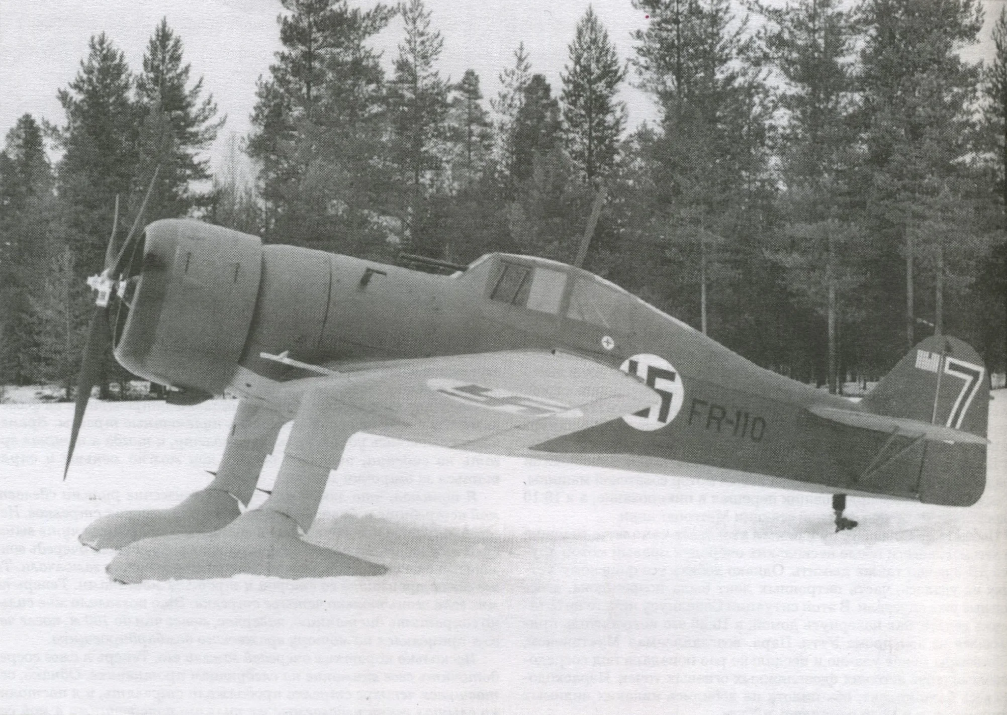 Representative view of Fokker D.XXI.