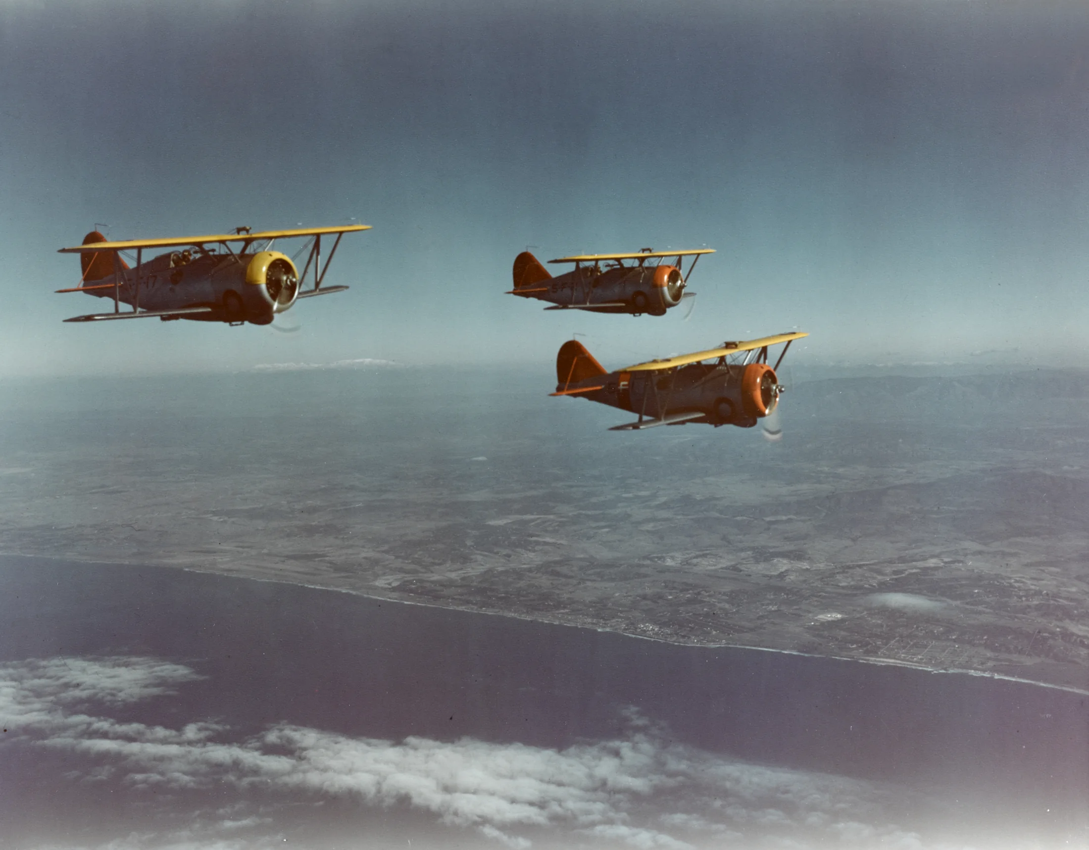 Representative view of Grumman F3F.
