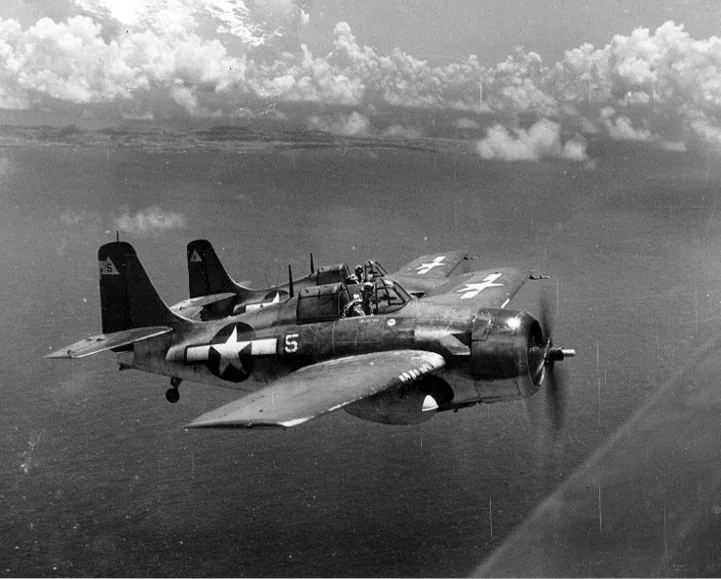 Representative view of Grumman F4F Wildcat.