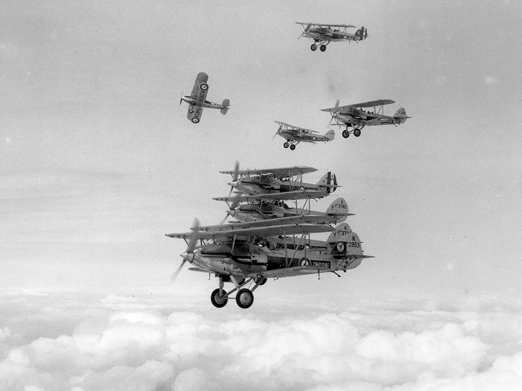 Representative view of Hawker Demon.