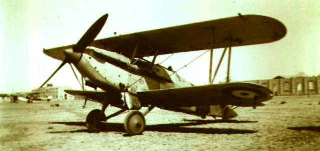 Representative view of Hawker Nimrod.