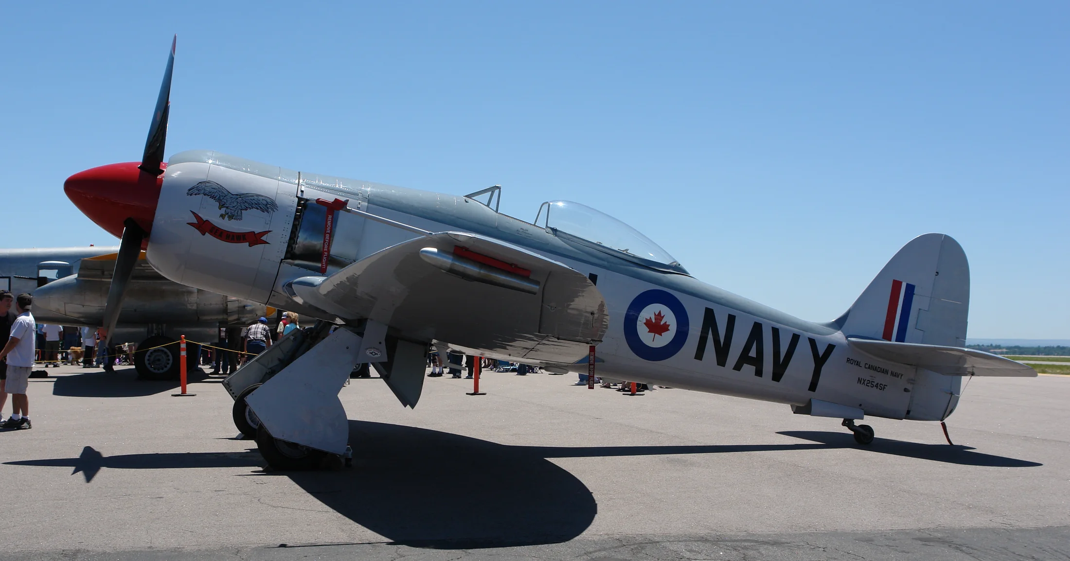 Representative view of Hawker Sea Fury.