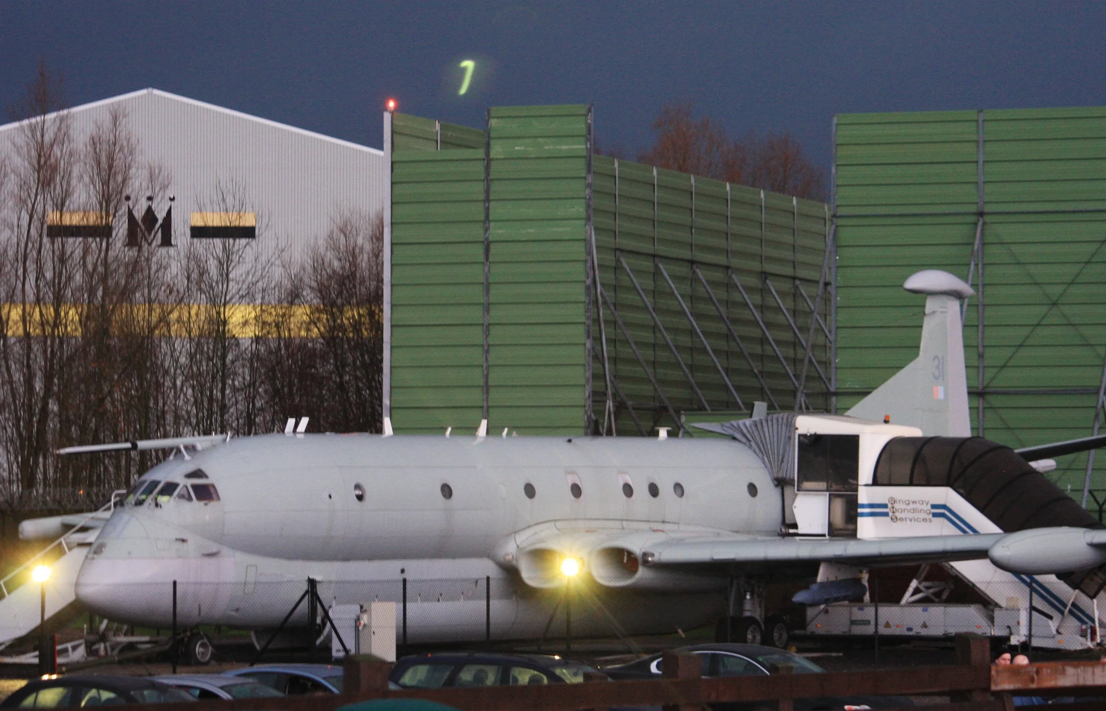 Representative view of Hawker Siddeley Nimrod.