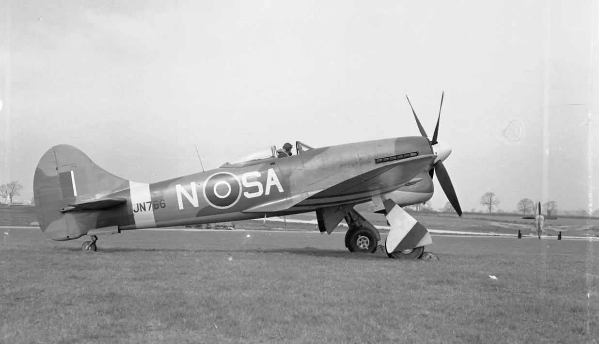 Representative view of Hawker Tempest.