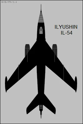 Representative view of Ilyushin Il-54.