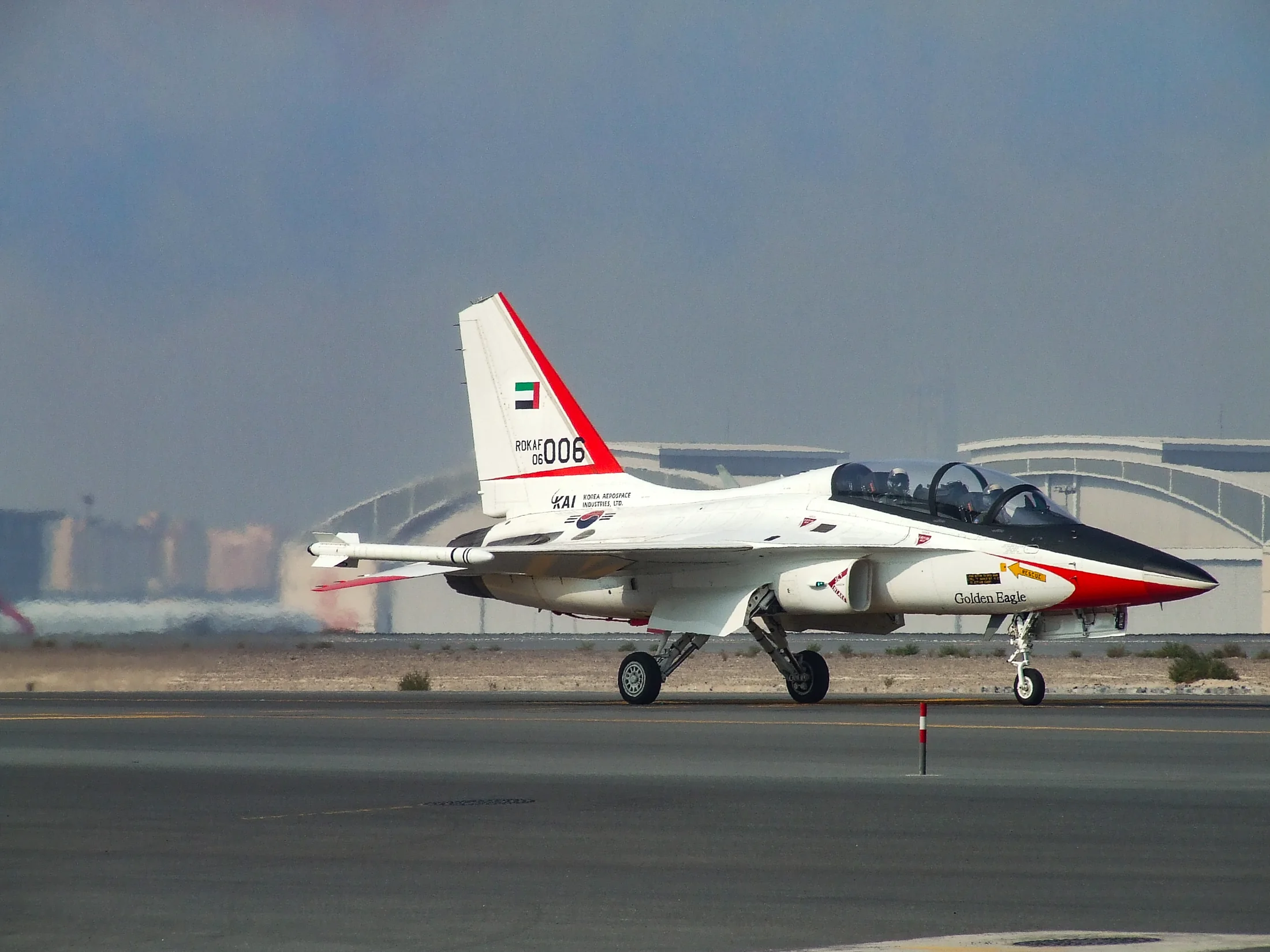 Representative view of KAI T-50 Golden Eagle armed family.