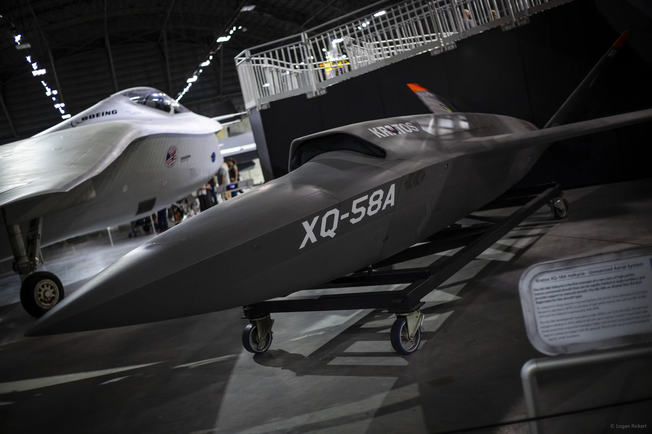 Representative view of Kratos XQ-58A Valkyrie.