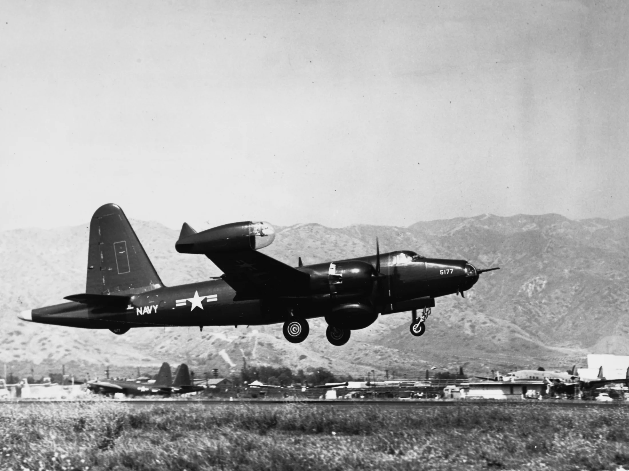 Representative view of Lockheed P2V Neptune.