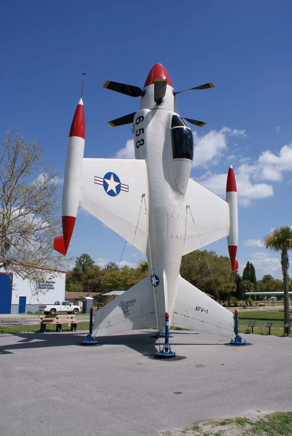 Representative view of Lockheed XFV Salmon.