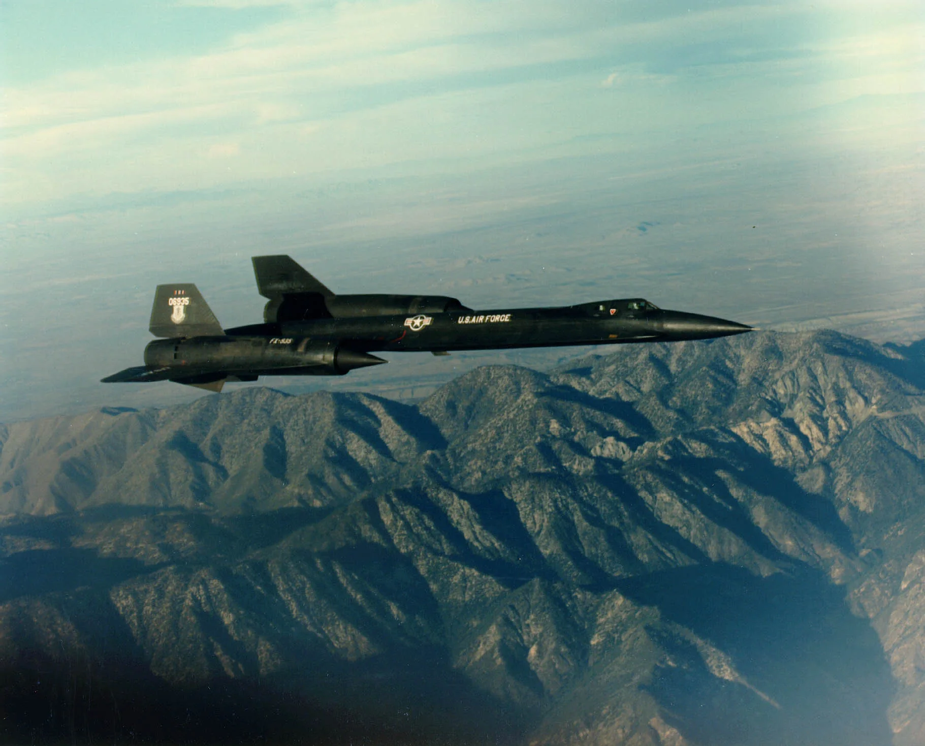 Representative view of Lockheed YF-12.