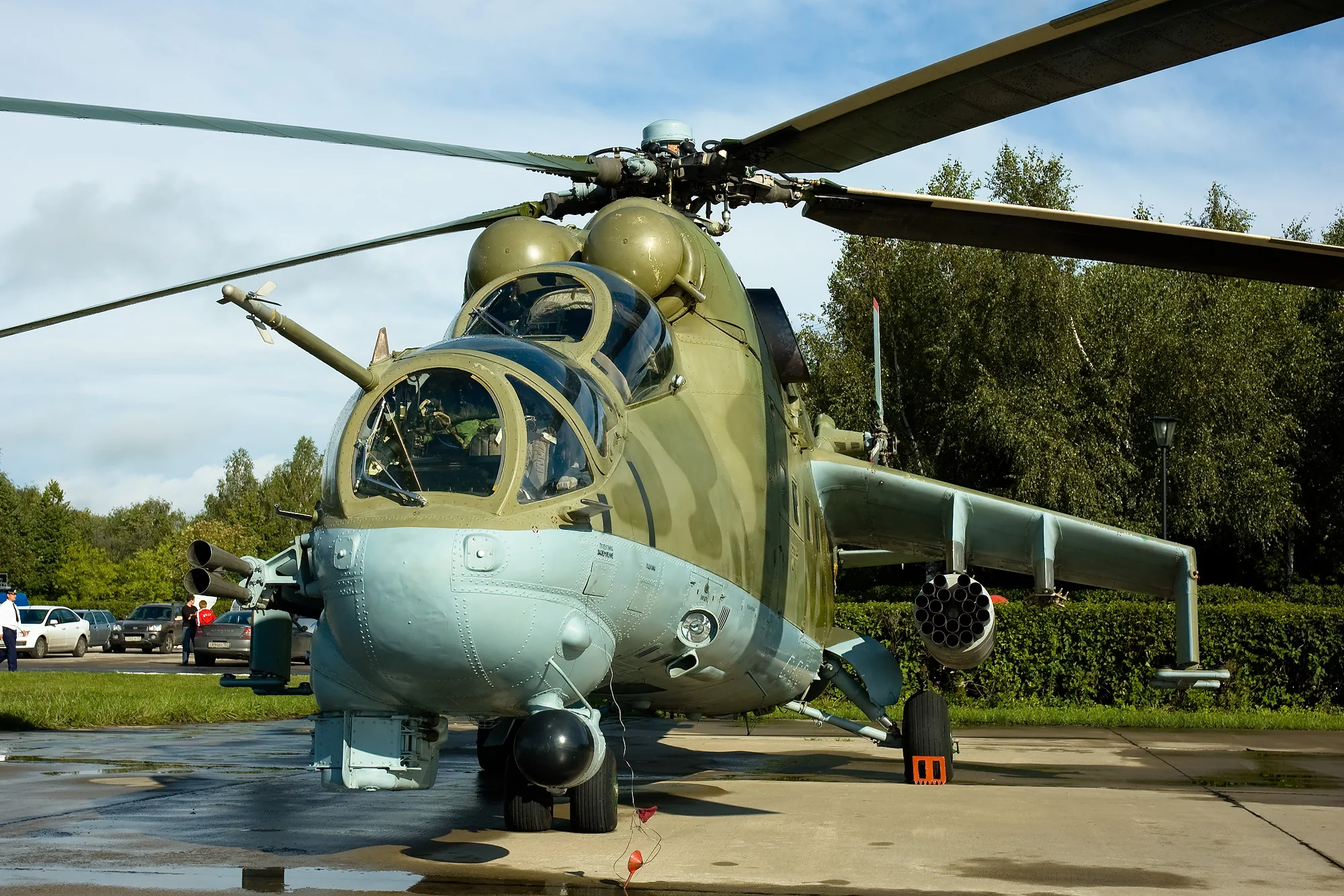Representative view of Mil Mi-24.