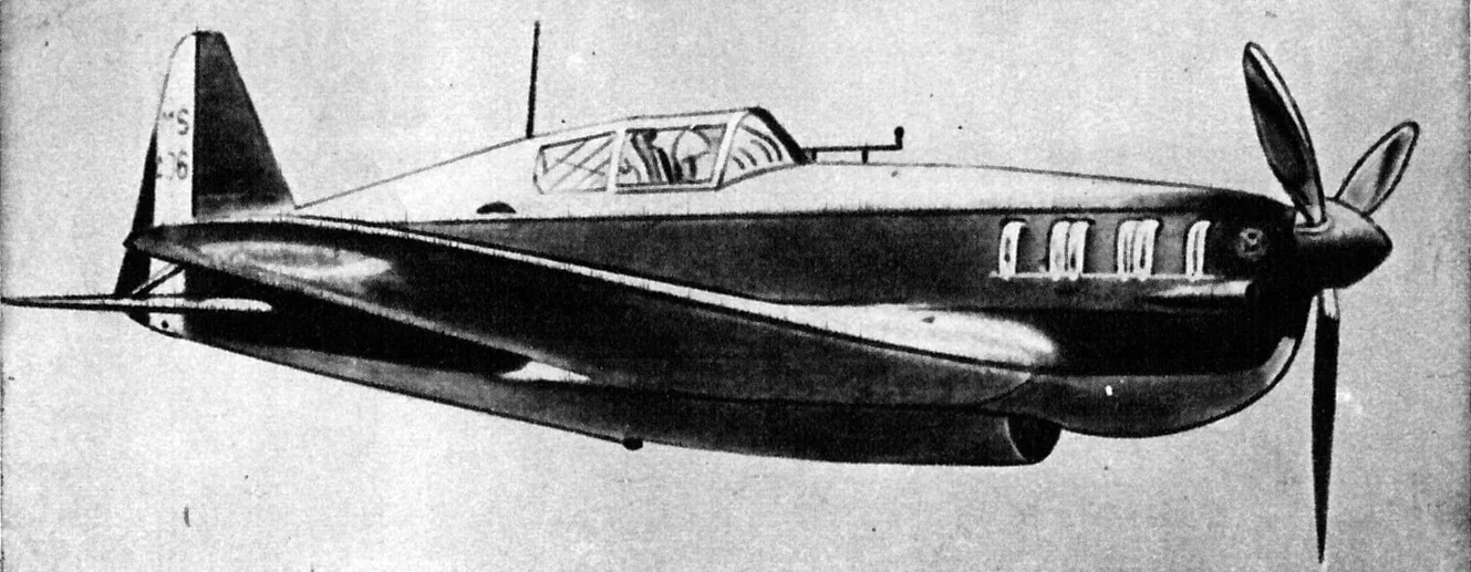 Representative view of Morane-Saulnier M.S.406.