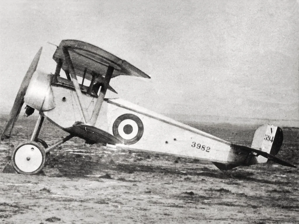 Representative view of Nieuport 11.