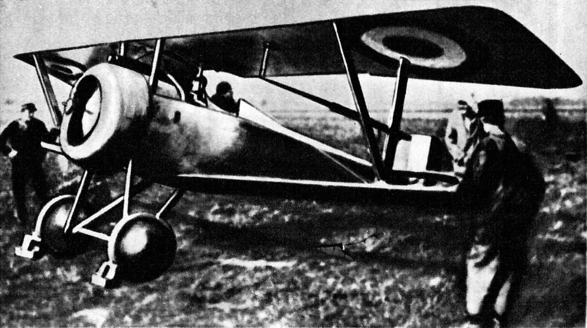 Representative view of Nieuport 17.