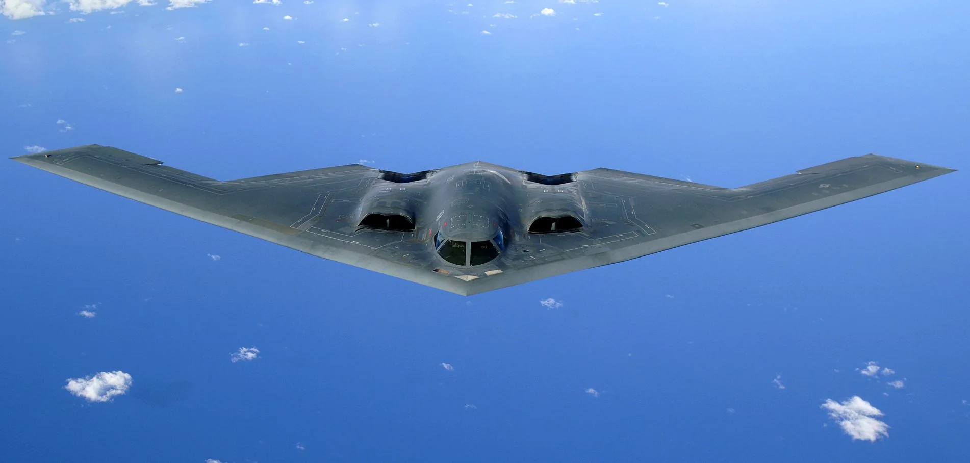 Representative view of Northrop B-2 Spirit.
